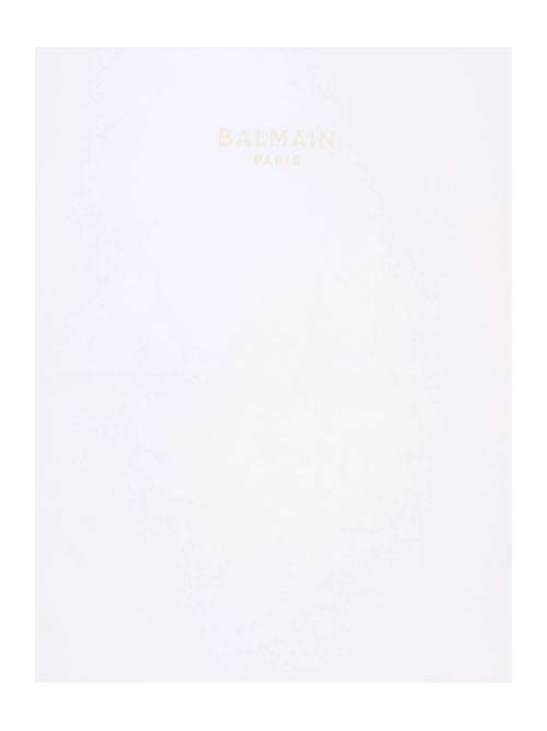 Coperta, neonato, logata. BALMAIN | BY0620 Z3278100BG